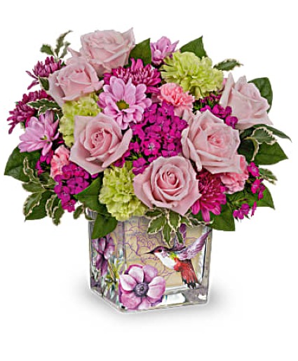 Rosy Swirls Bouquet Mother day
