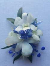 ROYAL BLUE CORSAGE 