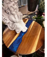Royal Blue or Red  Round Charcuterie  The Eclectic Treasure Chest 