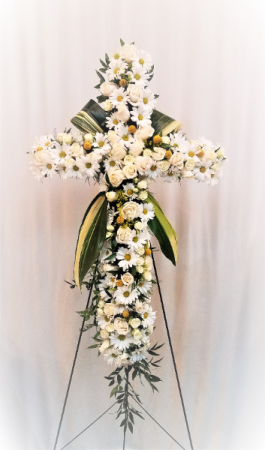 Cross Of Peace Standing Spray