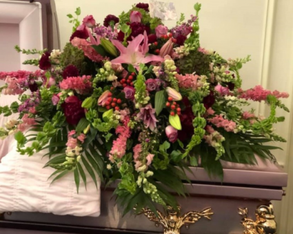 Royal Gardens Casket Spray
