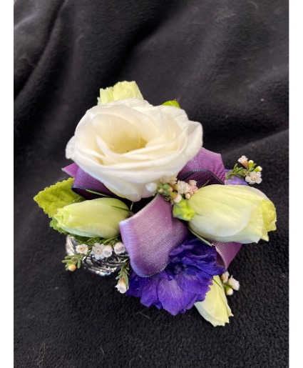 Royal Night Corsage