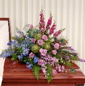 Royal Remembrance Casket Spray