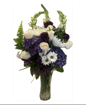 Royal White Flower Arrangement 