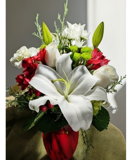 Ruby & Crystal Fresh Arrangement