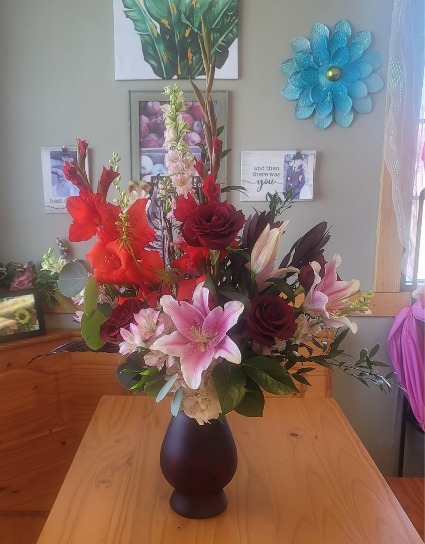 Ruby Red Fresh Arrangement 