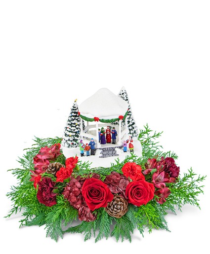 Ruby Symphony Kincade Keepsake Flower Arrangement