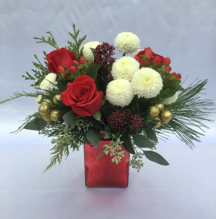 Rudolph Red Christmas Arrangement