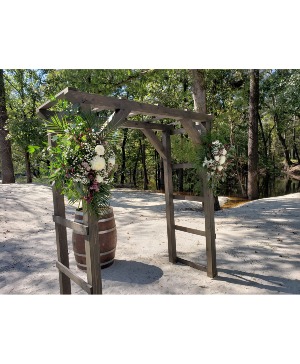RUSTIC ARBOR WEDDING ARBOR