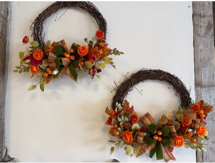 Rustic Autumn ($55 each) Fall Wreath 