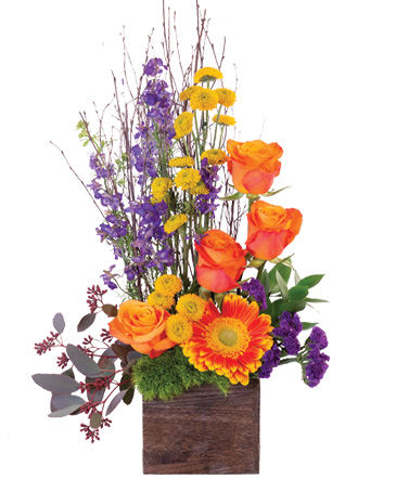 Rustic Blossoms Floral Arrangement in Albany, NY | Ambiance Florals & Events