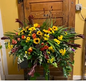 Rustic  Casket Spray 