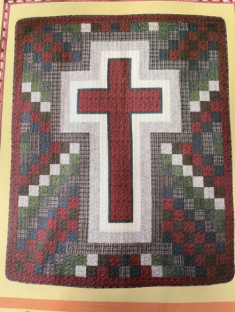 Rustic Cross Throw 