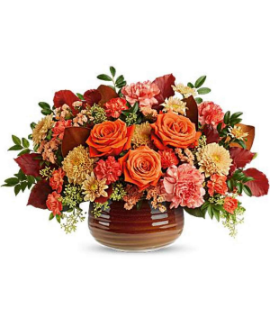 Rustic Ember Centerpiece  