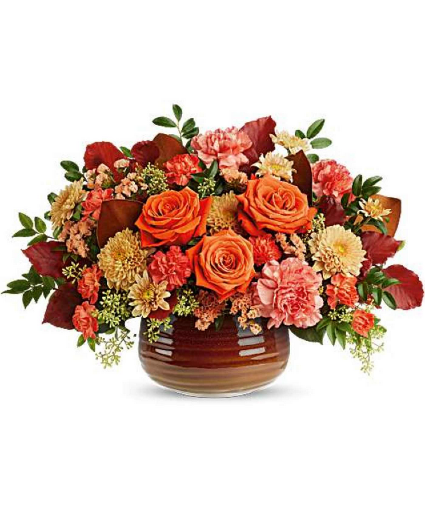 Rustic Ember Centerpiece  