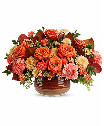 Rustic Ember Centerpiece Fall