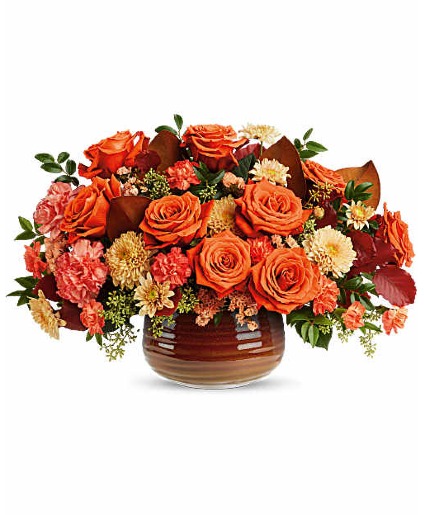 Rustic Ember Centerpiece Fall