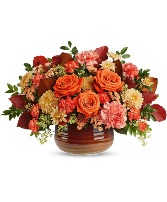 Rustic Ember Fresh Arrangement