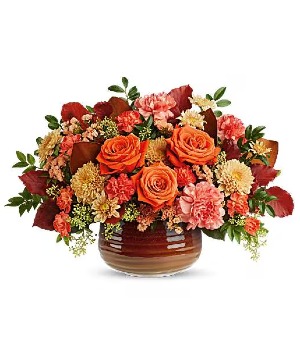 rustic ember Keepsake arrangement