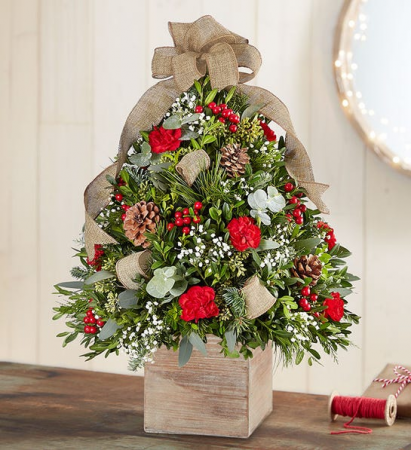Rustic Holiday Tree  