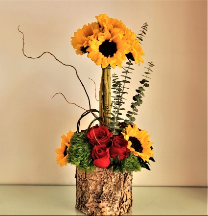 Rustic Love Love Arrangement