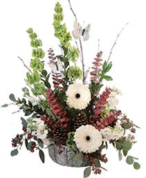 Rustic Moonlight Floral Arrangement