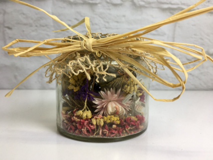 Rustic Potpourri  Small Jar 
