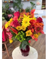 Rustic Radiance Vase