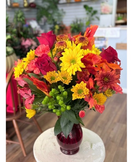 Rustic Radiance Vase