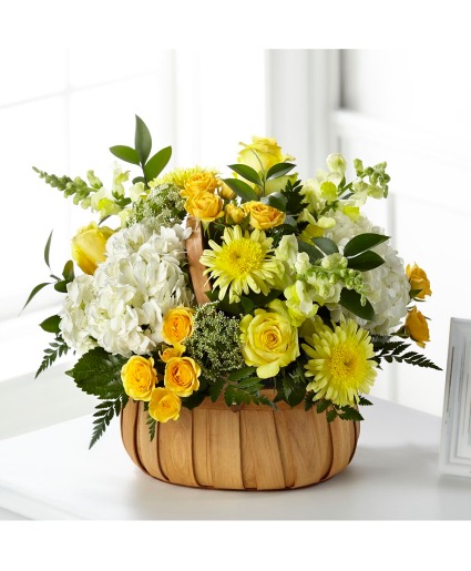 Rustic Rememberance Basket S5343