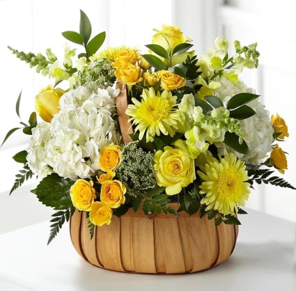 Rustic Remembrance Basket 