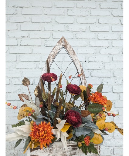 Rustic Fall Silk Arrangement