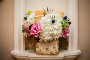 Rustic Romance Birch Cube