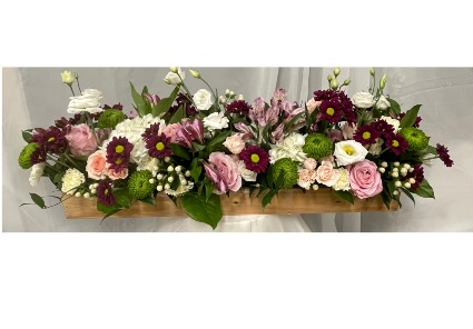 Rustic Romance  Table centerpiece