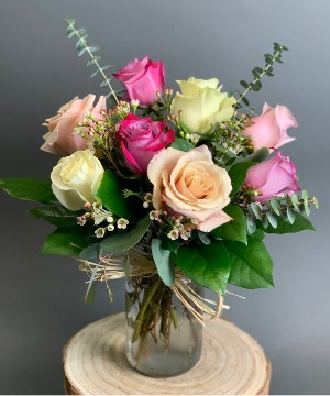 Rustic Roses (Dozen) 