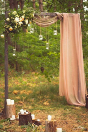 Rustic Simplicity Arch  