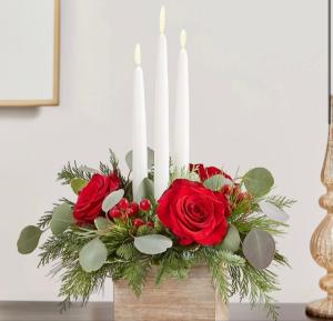 Rustic woodland centerpiece  