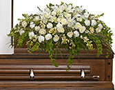 TRANQUILITY CASKET SPRAY Funeral Flowers