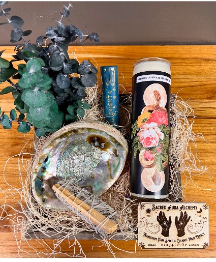 Sacred Aura Apothecary Smudge Kit Cleanse your space and start off your new year purified.