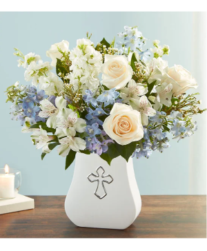 Sacred Blessings Blue & White 