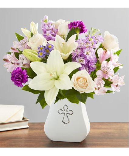 Sacred Blessings Lavender & White 