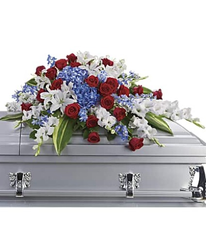Sacred Duty  Casket Spray