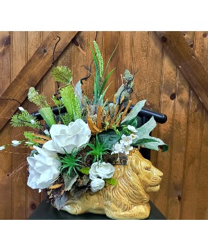 Safari Blooms Silk Arrangement