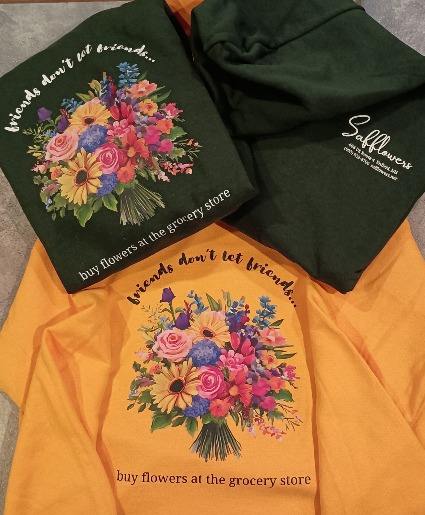 Safflowers Hoodie Sweatshirt