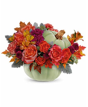Sage Harvest Bouquet DX Floral Arrangement