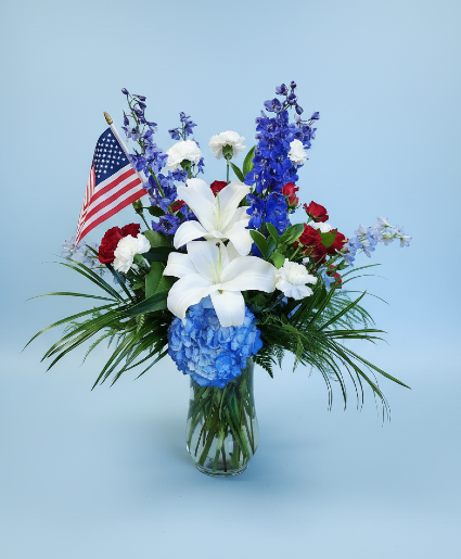 Salute to Service Vase Arrangement