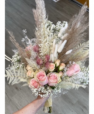 Sandy beach  Wedding bouquet 