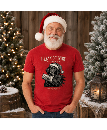 Santa's Best Friend Tee Gift