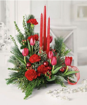 Santa's Surprise Centerpiece