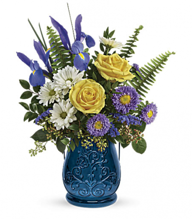 Sapphire Garden Premium Arrangement